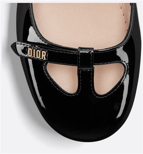 Aime Dior Pump Black Patent Calfskin